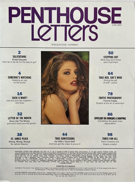 penthouse letters magazine|Recent issues of Penthouse Letters